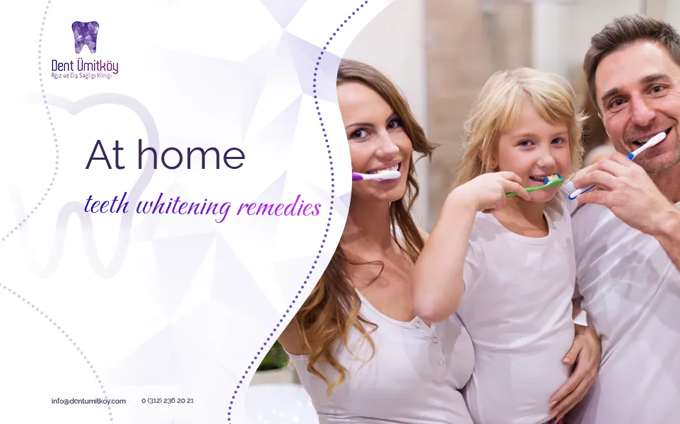 At Home Teeth Whitening Remedies